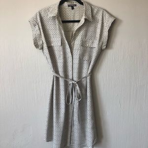 Express utility shirt dress — discounted workwear